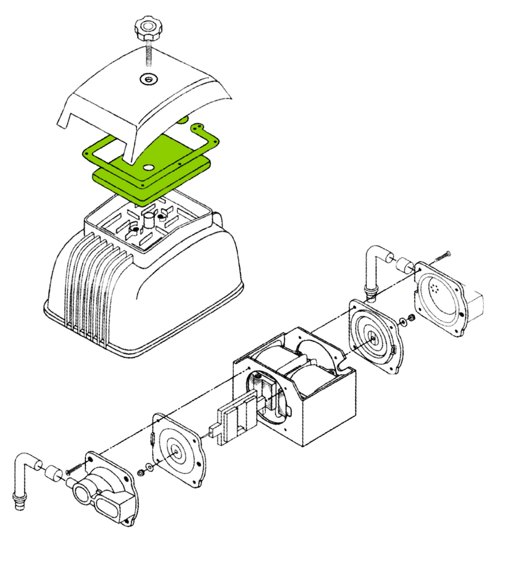 Luftfilter inkl. Dichtung