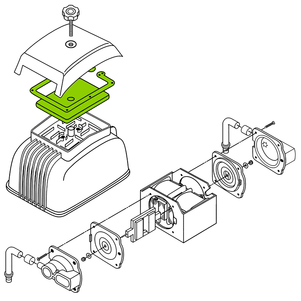 Luftfilter inkl. Dichtung